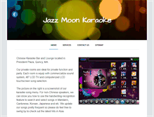 Tablet Screenshot of jazzmoon.com